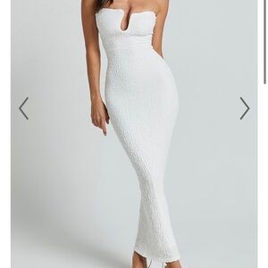 White midi dress!